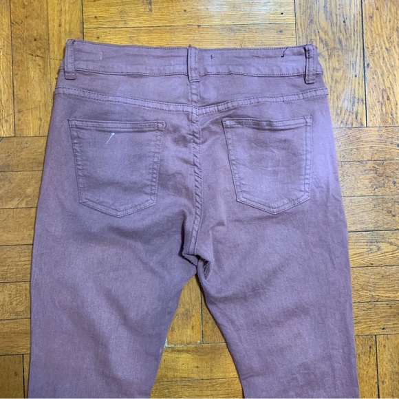 Angel Kiss Ross Pink/Rose Gold Distressed Jeans size 5 (Juniors) - Picture 10 of 14